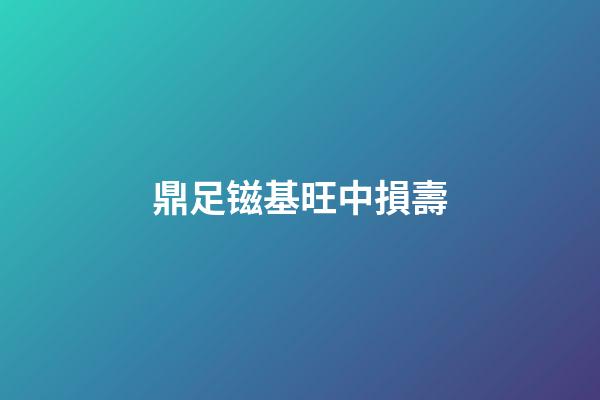 鼎足镃基旺中損壽