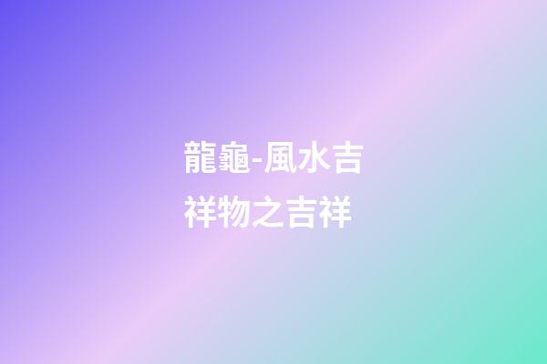 龍龜-風水吉祥物之吉祥